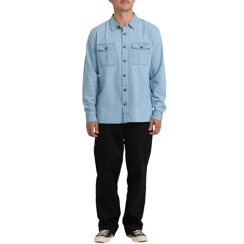 Load image into Gallery viewer, Billabong Bong Days Long Sleeve Button-Up Shirt
