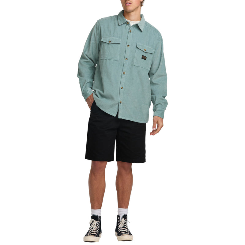 Load image into Gallery viewer, Billabong Bong Days Corduroy Long Sleeve Button-Up Shirt
