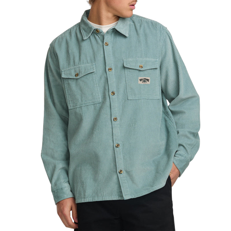 Load image into Gallery viewer, Billabong Bong Days Corduroy Long Sleeve Button-Up Shirt
