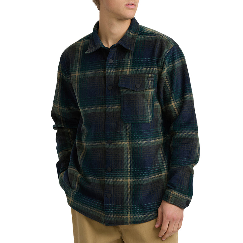 Load image into Gallery viewer, Billabong Furnace Long Sleeve Button-Up Flannel Shirt
