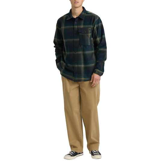 Billabong Furnace Long Sleeve Button-Up Flannel Shirt