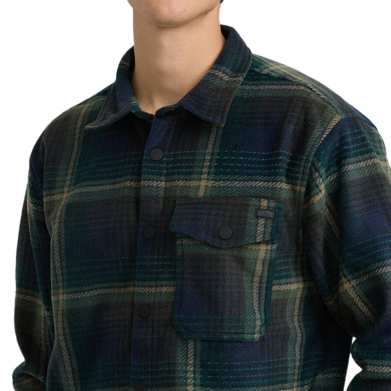 Load image into Gallery viewer, Billabong Furnace Long Sleeve Button-Up Flannel Shirt
