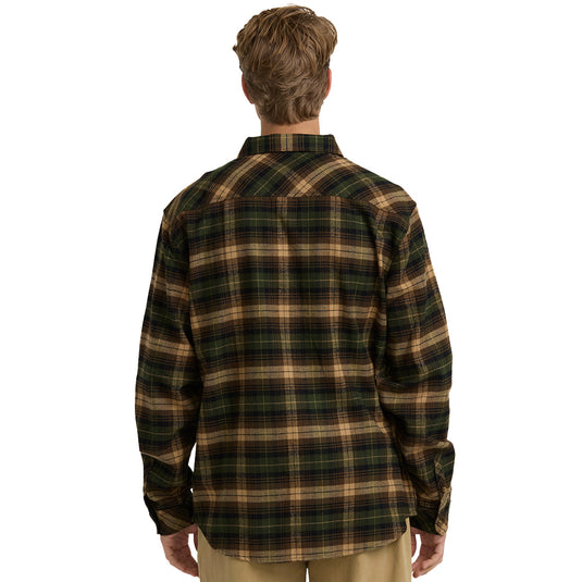 Billabong Coastline Long Sleeve Button-Up Flannel Shirt