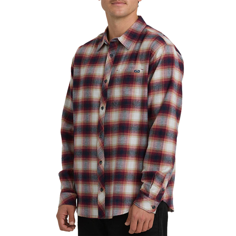 Load image into Gallery viewer, Billabong Coastline Long Sleeve Button-Up Flannel Shirt
