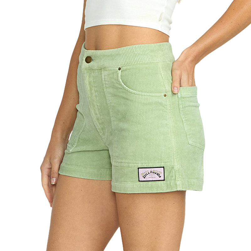 Load image into Gallery viewer, Billabong Women's Set The Tone Corduroy Shorts
