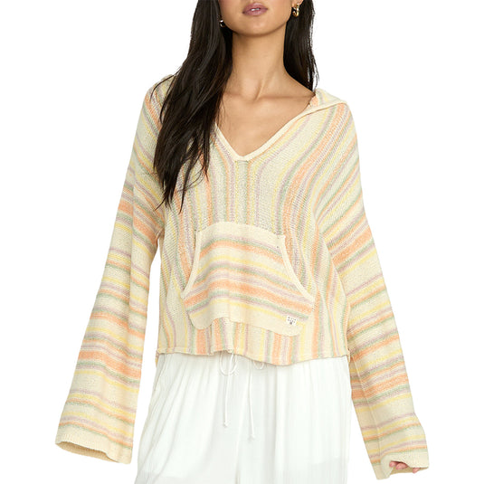 Billabong Women's Baja Beach Hooded Pullover Sweater