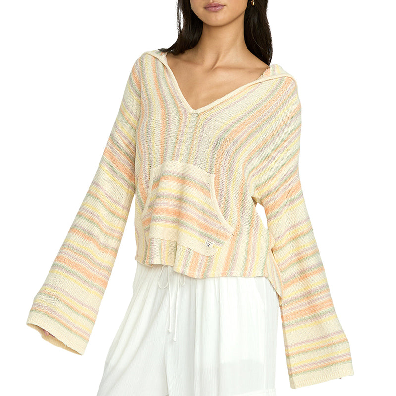 Load image into Gallery viewer, Billabong Women&#39;s Baja Beach Hooded Pullover Sweater
