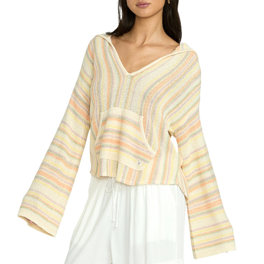 Billabong Women's Baja Beach Hooded Pullover Sweater