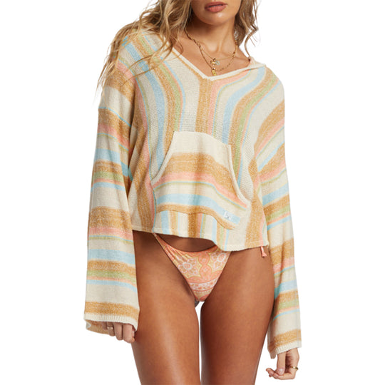 Billabong Women's Baja Beach Hooded Pullover Sweater • 2024