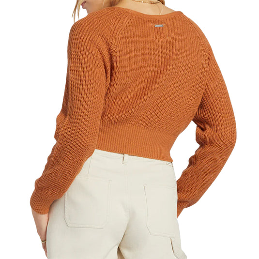 Billabong Women's Sun Soaked Crop Sweater