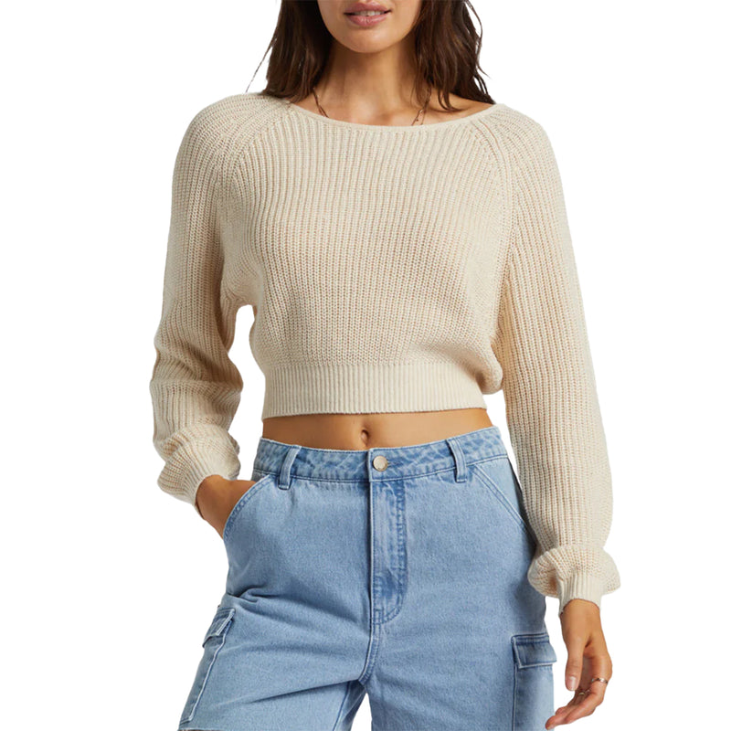 Load image into Gallery viewer, Billabong Women&#39;s Sun Soaked Crop Sweater
