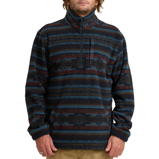 Billabong Boundary Half-Zip Mock Neck Sweatshirt