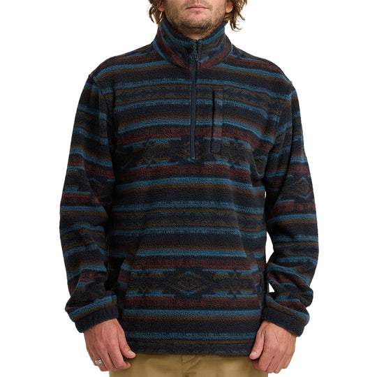 Billabong Boundary Half-Zip Mock Neck Sweatshirt
