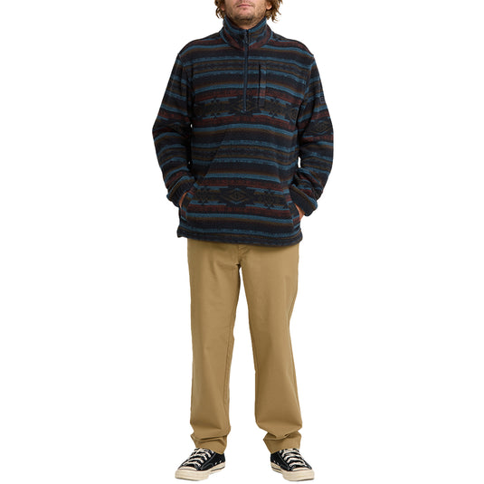 Billabong Boundary Half-Zip Mock Neck Sweatshirt