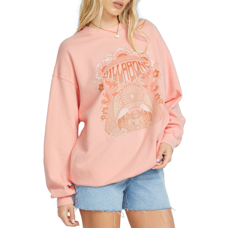 Load image into Gallery viewer, Billabong Women's Ride In Crew Sweatshirt 3
