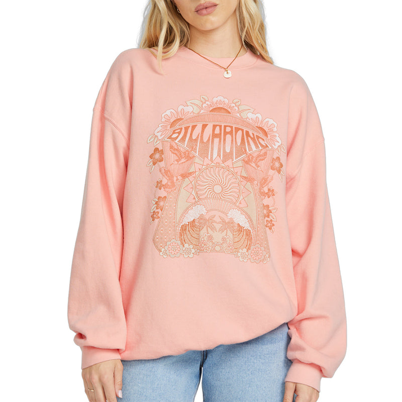 Load image into Gallery viewer, Billabong Women's Ride In Crew Sweatshirt 1
