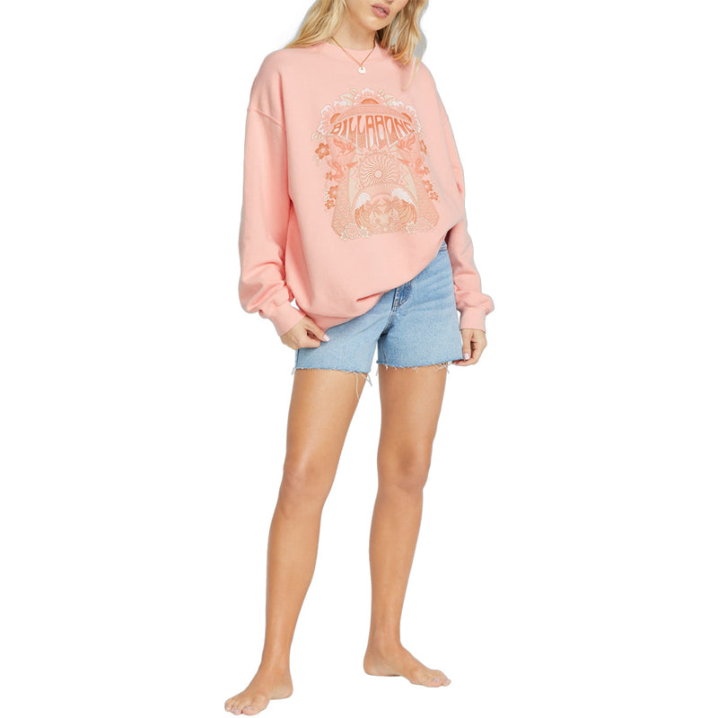 Load image into Gallery viewer, Billabong Women's Ride In Crew Sweatshirt 4
