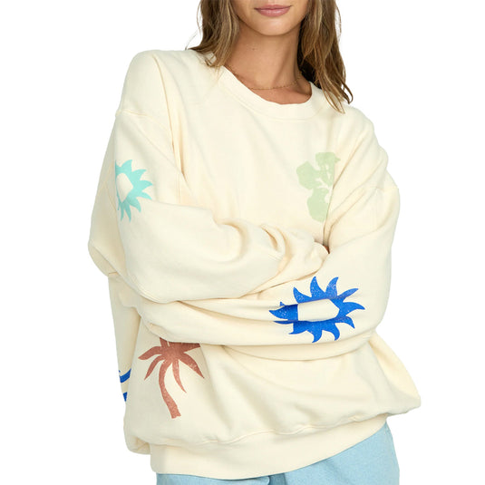 Billabong Women's Water Signs Kendal Crew Sweatshirt