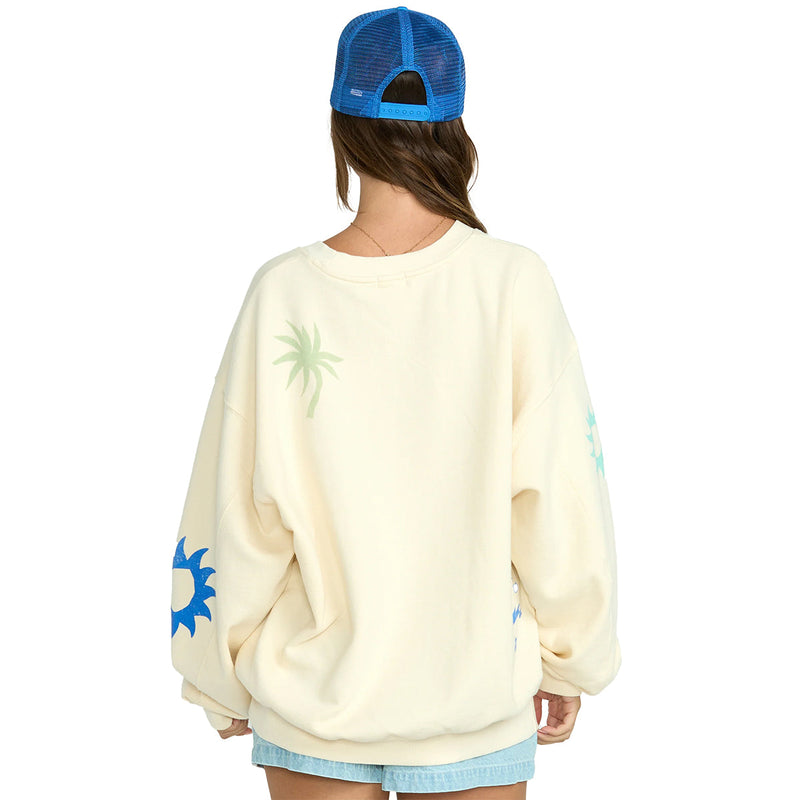 Load image into Gallery viewer, Billabong Women's Water Signs Kendal Crew Sweatshirt
