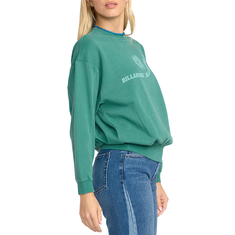Load image into Gallery viewer, Billabong Women's Time for Kendal Crew Sweatshirt 3
