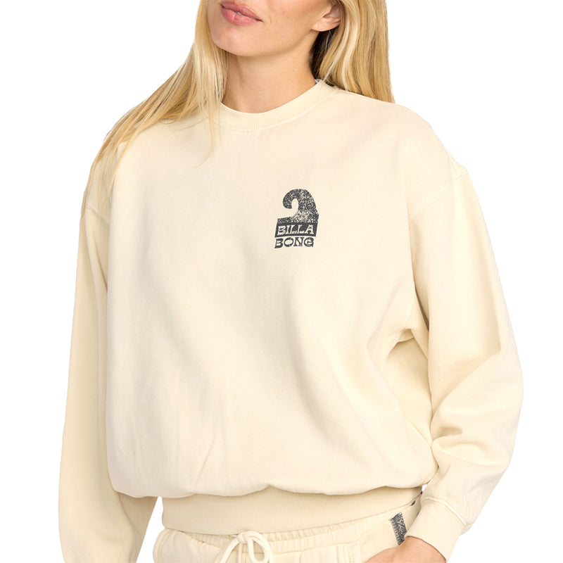 Load image into Gallery viewer, Billabong Women's Sun Wave Livin Kendal Crew Sweatshirt 3
