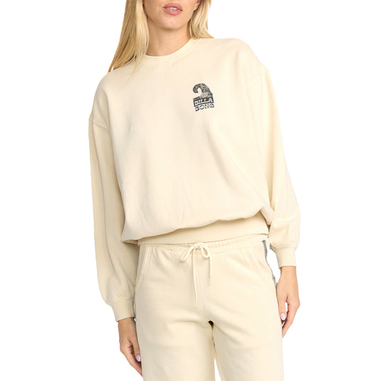 Billabong Women's Sun Wave Livin Kendal Crew Sweatshirt 1