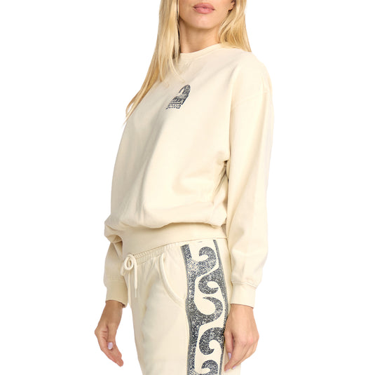 Billabong Women's Sun Wave Livin Kendal Crew Sweatshirt 2