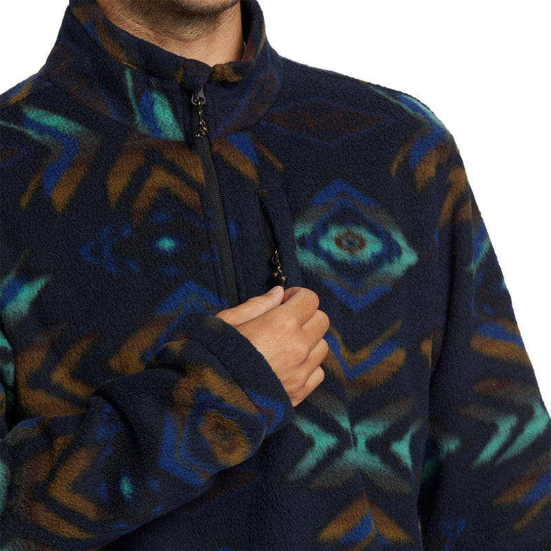Load image into Gallery viewer, Billabong Boundary Half-Zip Mock Neck Polar Fleece Sweatshirt
