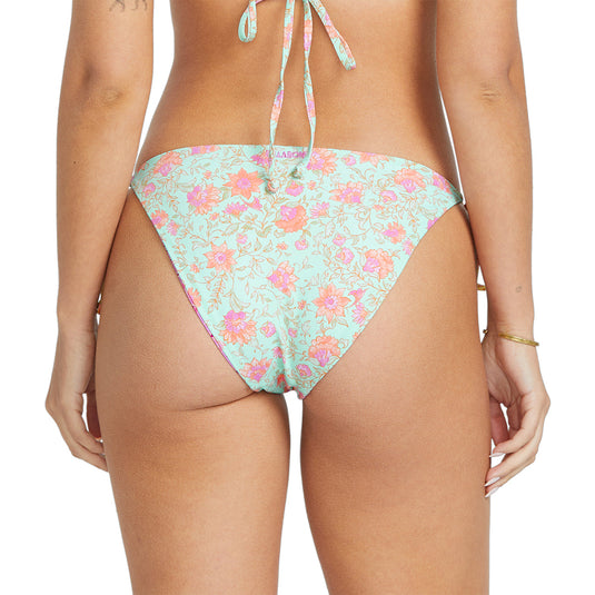 Billabong Women's Folk Story Reversible Tie Tropic Bikini Bottoms