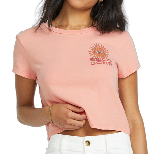 Billabong Women's Wave Trip Crop T-Shirt