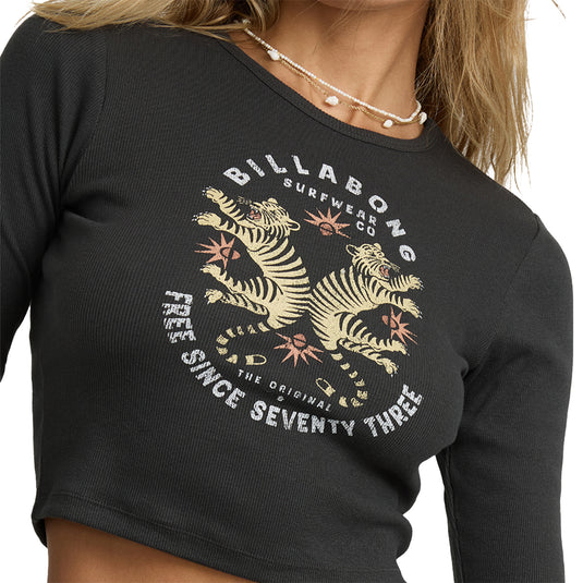 Billabong Women's Full Wild Long Sleeve T-Shirt 5