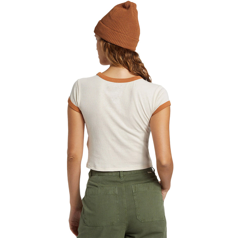 Load image into Gallery viewer, Billabong Women's Summer Camp Ringer T-Shirt
