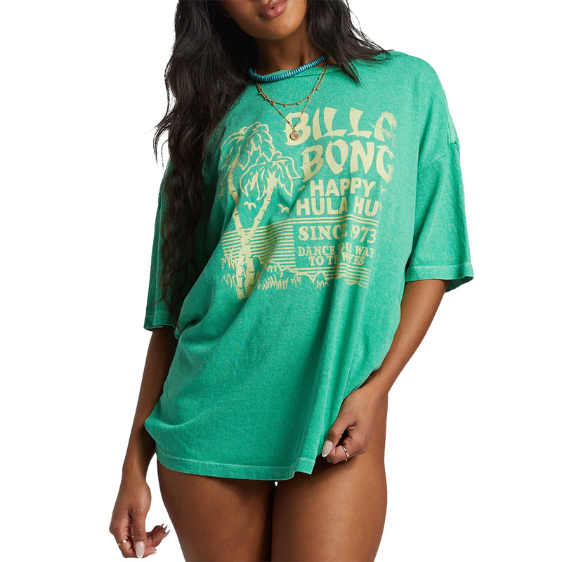 Load image into Gallery viewer, Billabong Women's Hula Hut Oversized T-Shirt
