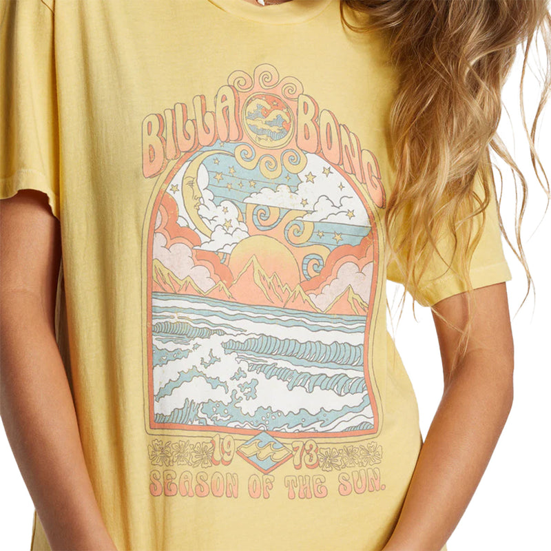 Load image into Gallery viewer, Billabong Women's Season Of The Sol T-Shirt

