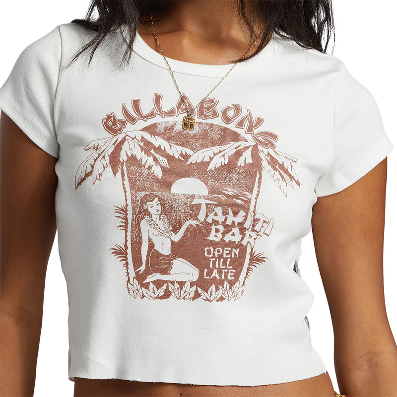 Load image into Gallery viewer, Billabong Women's Tahiti Bar Crop T-Shirt
