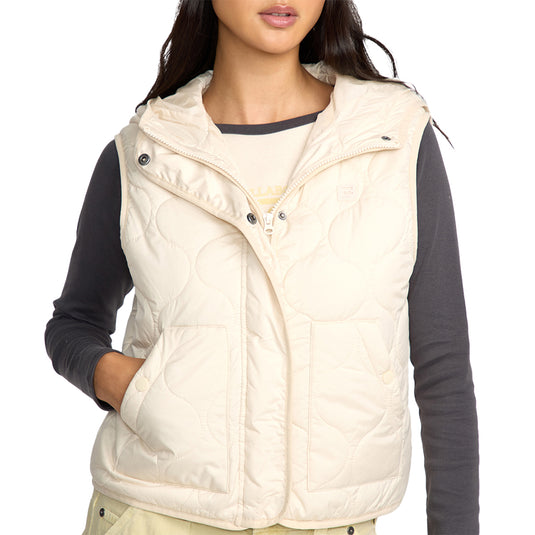Billabong Women's Cliffs Quilted Vest 1