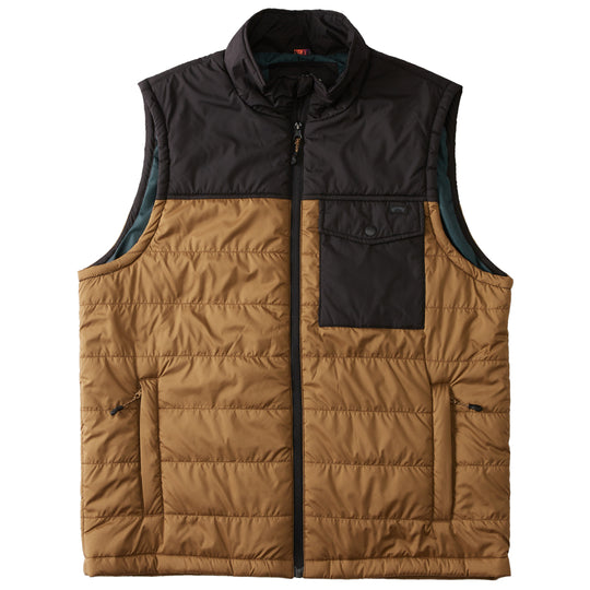 Billabong Prism Quilted Zip-Up Vest