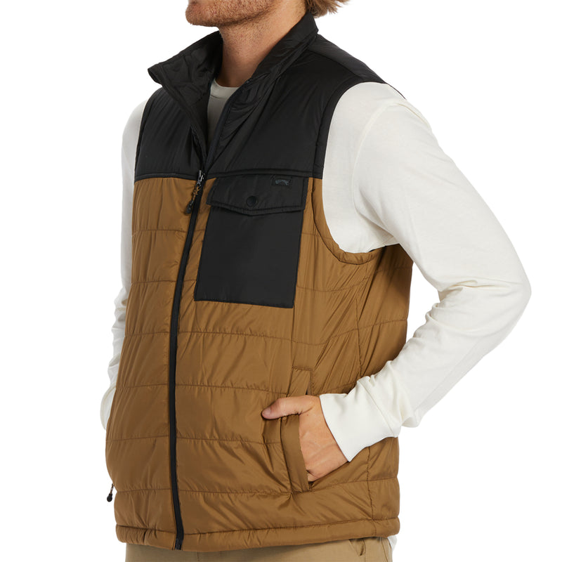 Load image into Gallery viewer, Billabong Prism Quilted Zip Vest
