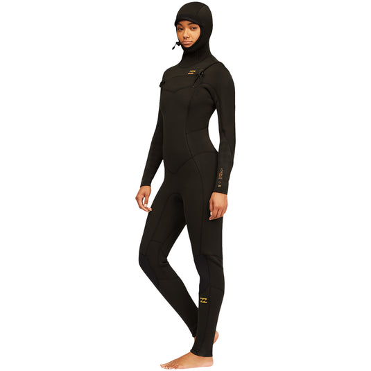 Billabong Women's Synergy 5/4 Hooded Chest Zip Wetsuit - 2022