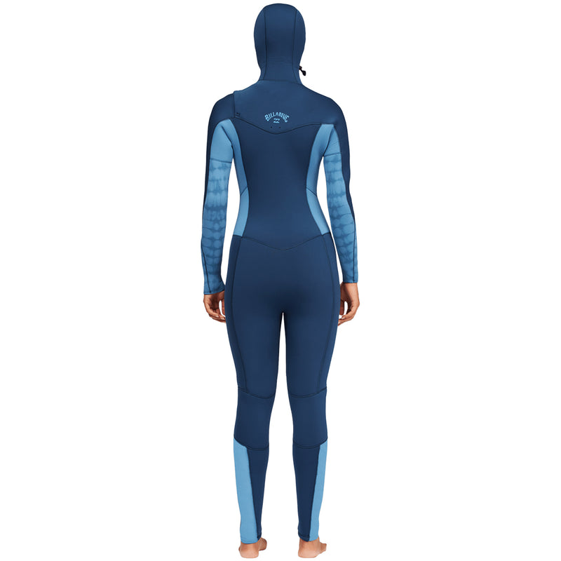Load image into Gallery viewer, Billabong Women&#39;s Synergy 5/4 Hooded Chest Zip Wetsuit - 2021
