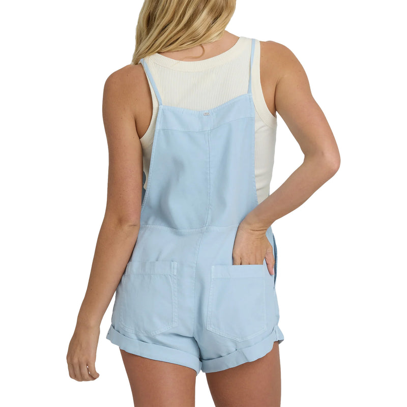 Load image into Gallery viewer, Billabong Women's Wild Pursuit Yarn-Dyed Overalls
