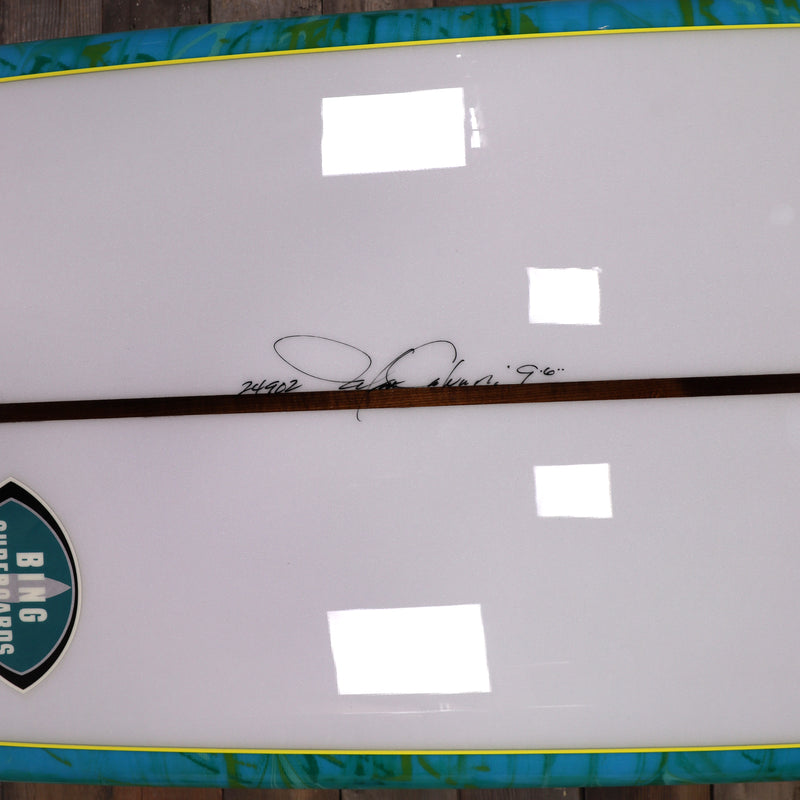 Bing California Pintail Type II 9'6 × 23 × 3 Surfboard - Clear