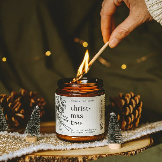 Broken Top Christmas Tree Soy Candle - 4 oz.