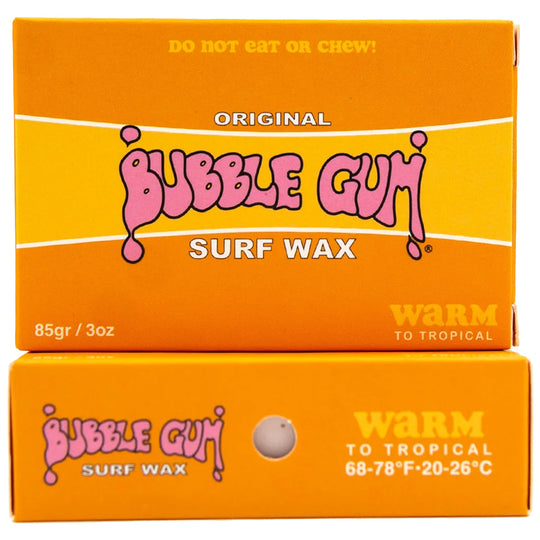 Bubble Gum Original Formula Warm/Tropical Surf Wax