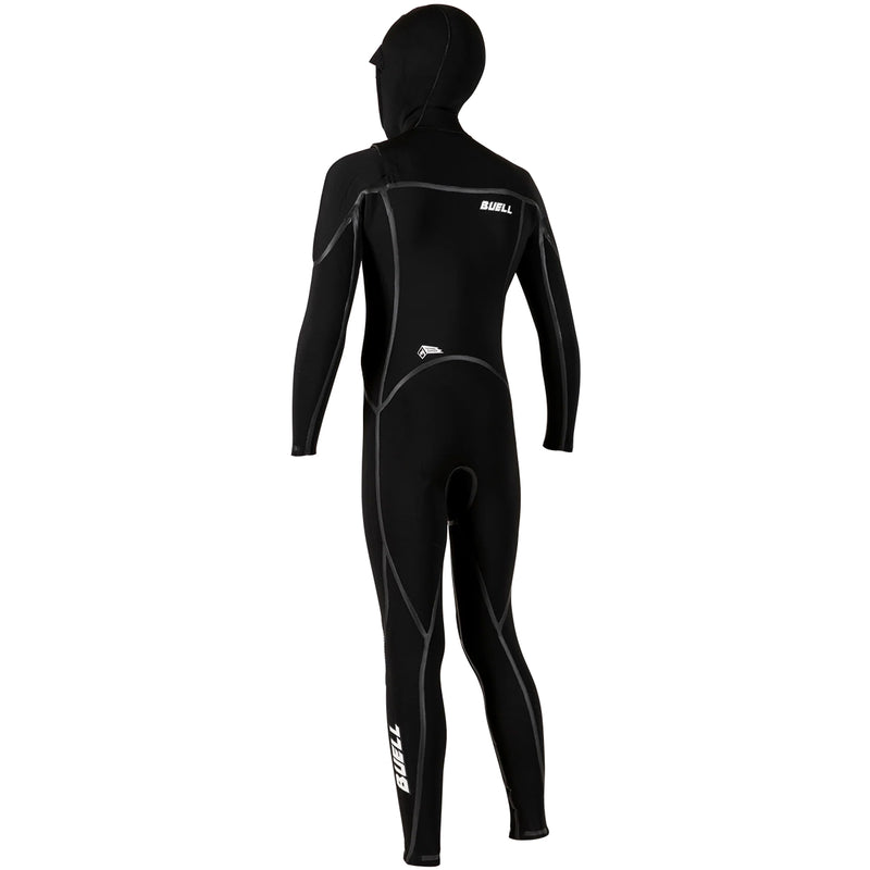 Load image into Gallery viewer, Buell Youth RB2 6/5/4 Hooded Chest Zip Wetsuit
