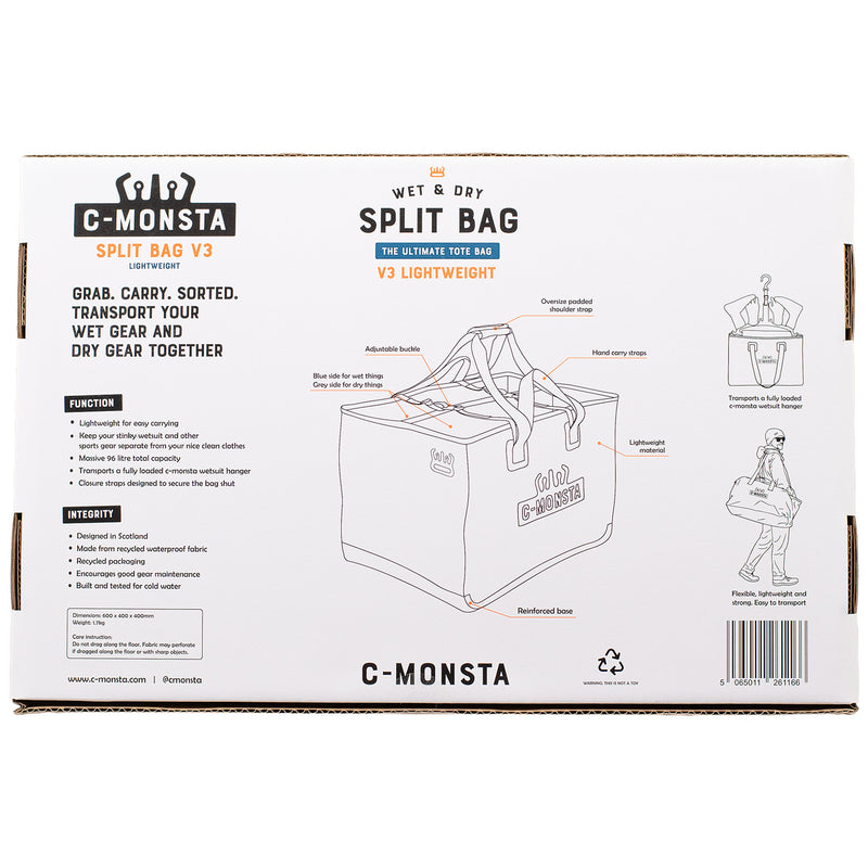Load image into Gallery viewer, C-Monsta V3 Lightweight Split Bag - 70L
