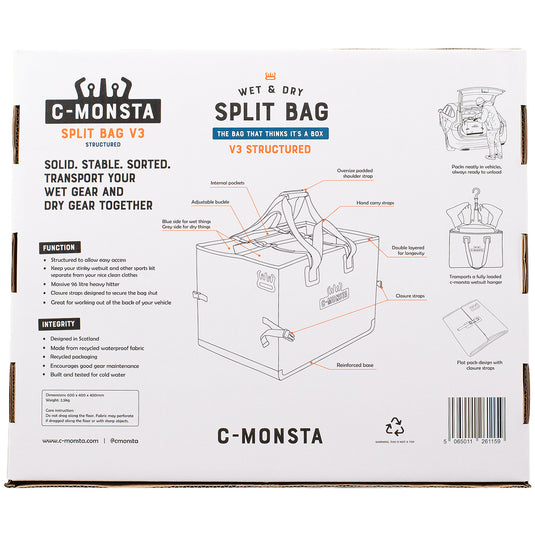 C-Monsta V3 Structured Split Bag - 70L