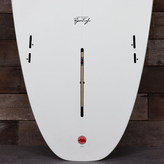 CJ Nelson Designs Outlier Two Plus One Thunderbolt Red 7'0 x 23 x 3 ⅛ Surfboard - Sage Green