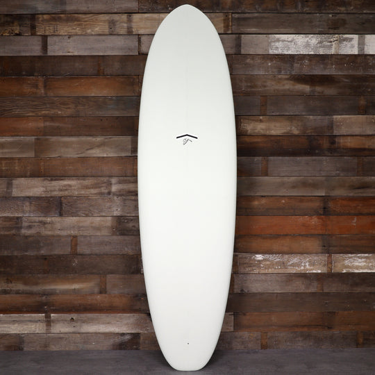 CJ Nelson Designs Outlier Two Plus One Thunderbolt Red 7'0 × 23 × 3 ⅛ Surfboard - Sage Green • DAMAGED