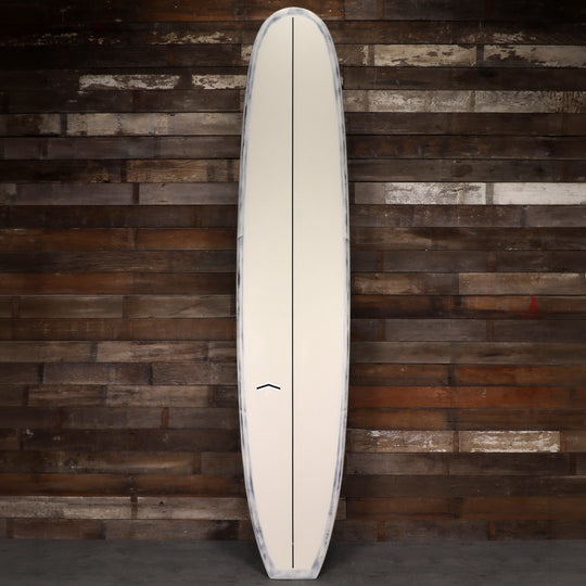 CJ Nelson Designs Sprout 2.0 Thunderbolt Black 9'6 × 23 ½ × 3 ⅛ Surfboard - White/Brushed Carbon